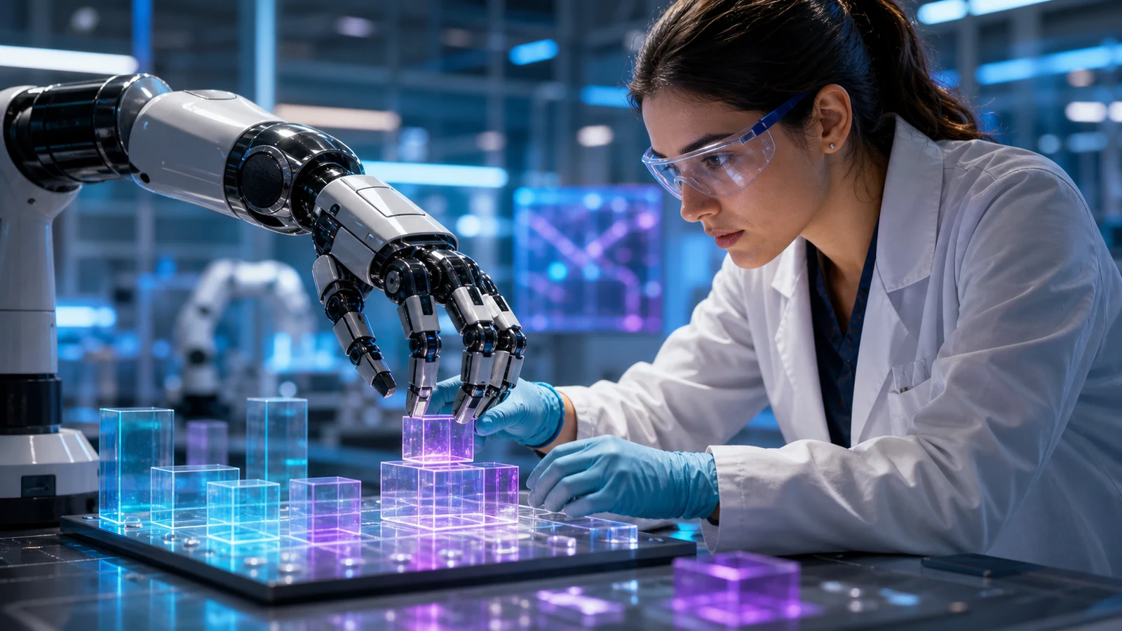 AI research illustration