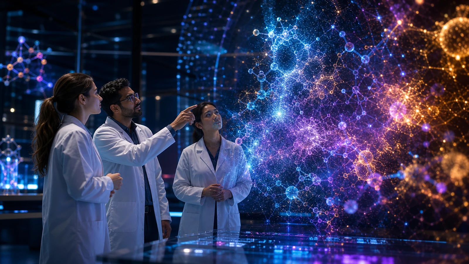 AI research illustration